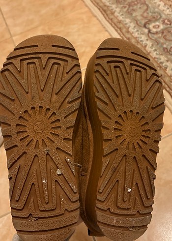 Kahverengi Süet Kürklü Kadın Dolgu Topuk Bot - Görsel 5