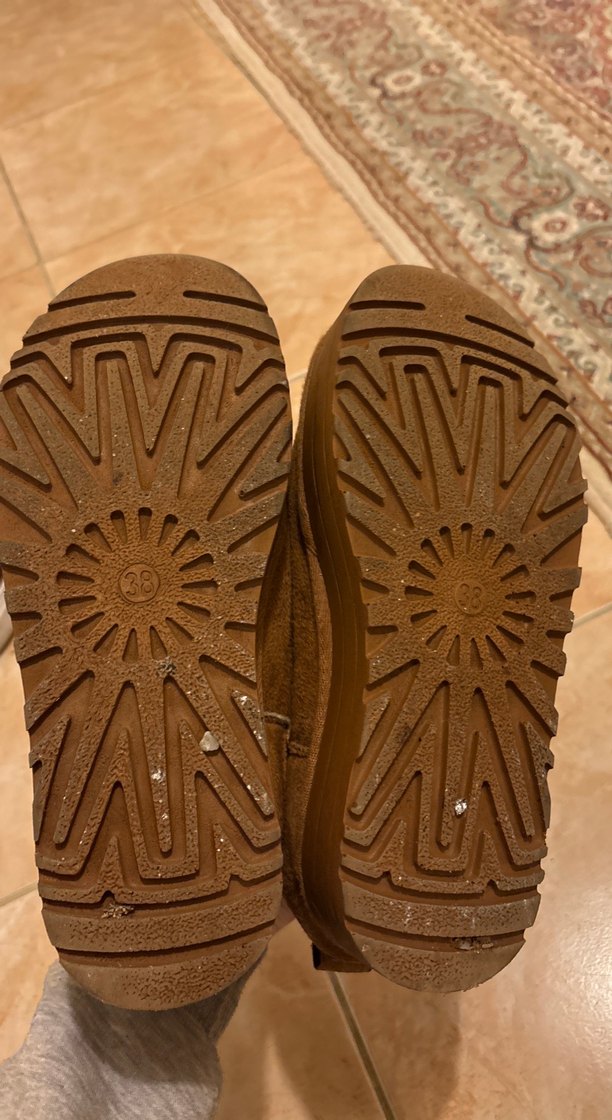 Kahverengi Süet Kürklü Kadın Dolgu Topuk Bot - Görsel 5