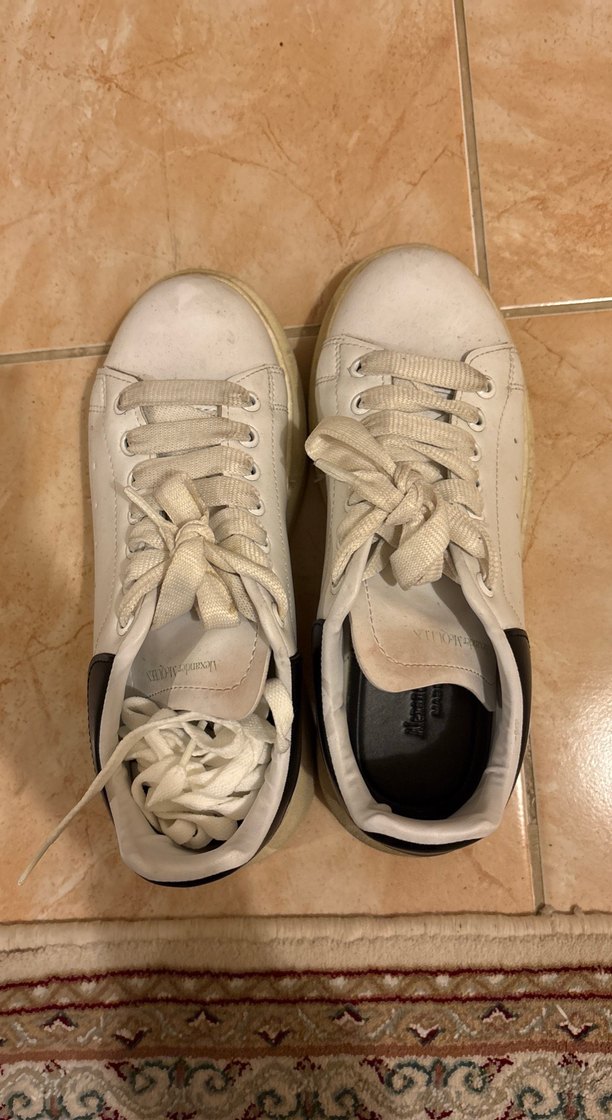 Beyaz Platform Topuklu Kadın Spor Ayakkabı - Görsel 5