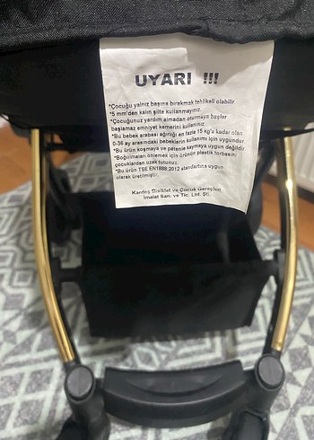 Prava P14 Crom 2023 Siyah Bebek Arabası - Görsel 6