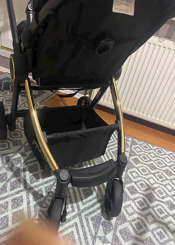 Prava P14 Crom 2023 Siyah Bebek Arabası - Görsel 9