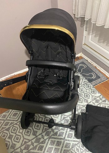 Prava P14 Crom 2023 Siyah Bebek Arabası - Görsel 3