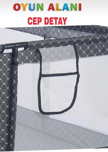 Gri Desenli Oyun Alanı Kapısı - Görsel 2