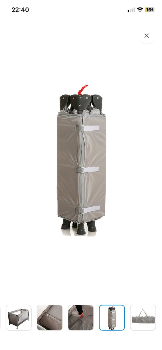 Gri Oyun Parkı Yatak - Görsel 4