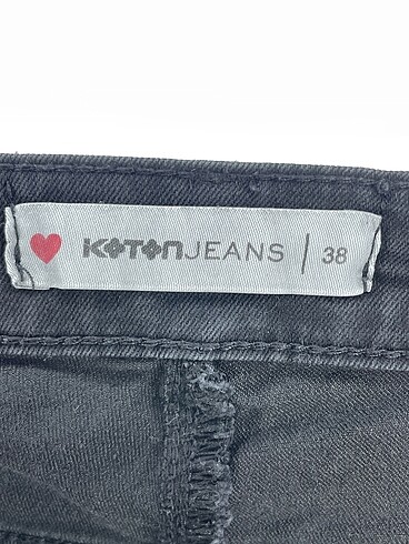 38 Beden siyah Renk Koton Jean / Kot %70 İndirimli.