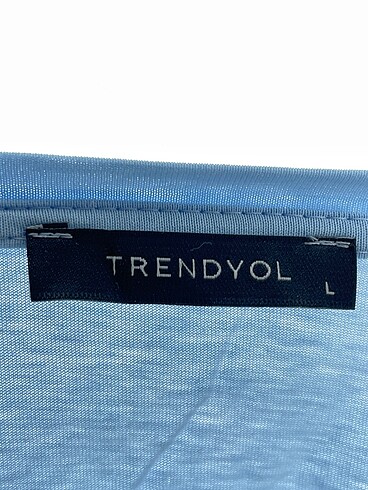 l Beden mavi Renk Trendyol & Milla T-shirt %70 İndirimli.
