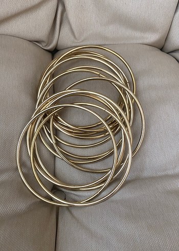 Demir Halka Çanta Sapı Altın Renkli 13 cm - Görsel 4