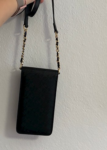 Vakko Siyah Monogram çanta - Görsel 8