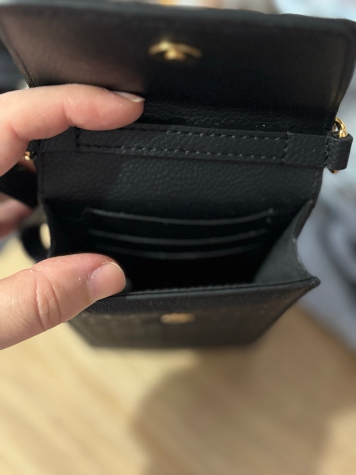 Vakko Siyah Monogram çanta - Görsel 5