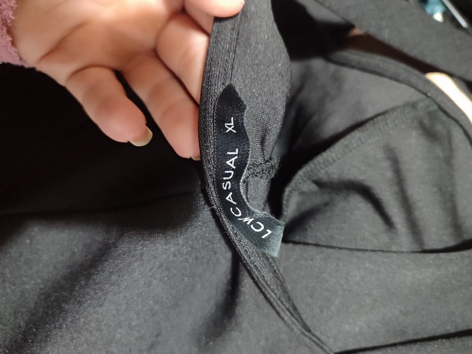 Siyah Günlük Elbise - Görsel 2