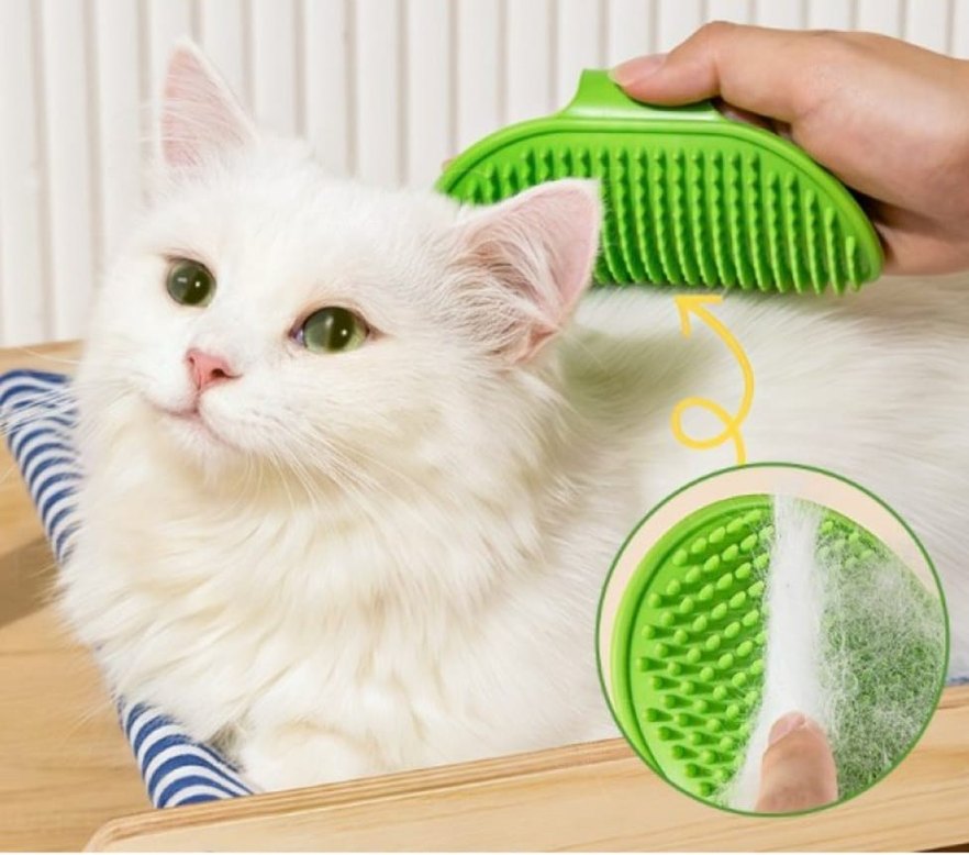 Silikon Tüy Toplama ve Yıkama Fırçası - Görsel 2