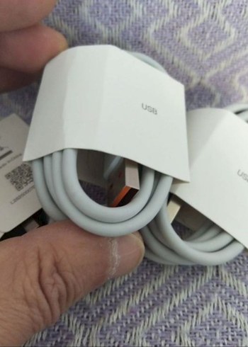 Xiaomi 67W Hızlı Şarj Kablosu Beyaz - Görsel 3