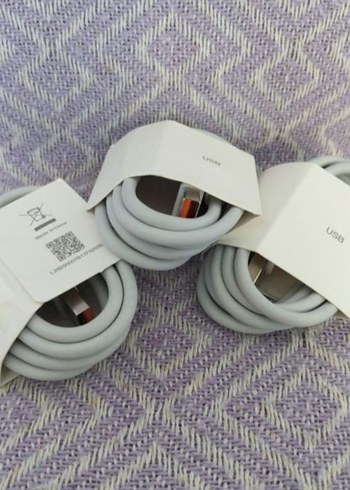 Xiaomi 67W Hızlı Şarj Kablosu Beyaz - Görsel 2