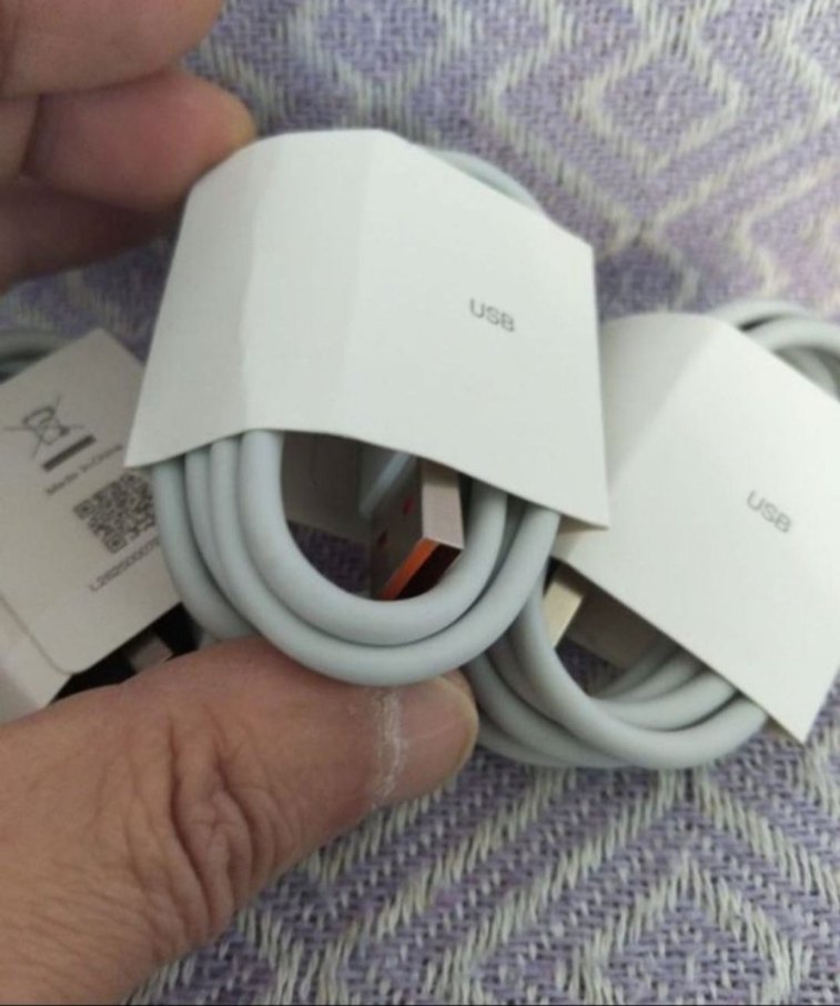 Xiaomi 67W Hızlı Şarj Kablosu Beyaz - Görsel 3