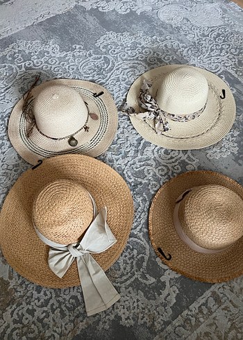 Kadın Beyaz Dantel Detaylı Örgü Şapka - Görsel 4