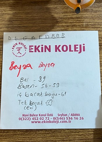 Beyaz ekru Kadın barrel pantolon - Görsel 7