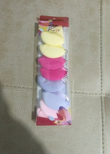 Pastel Renkli Çoklu Makyaj Süngeri Seti - Görsel 2