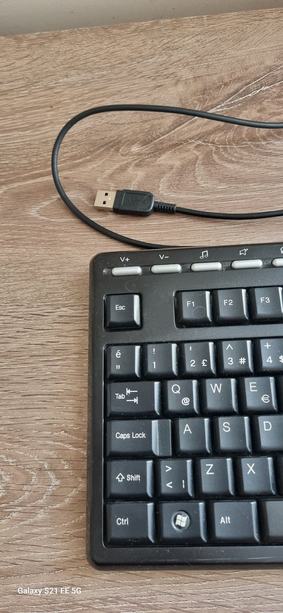 Siyah Kablolu Klavye - Görsel 3