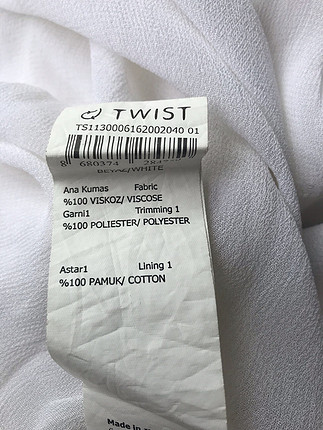Twist Desenli bluz
