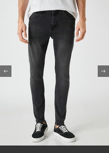 koton jeans skinnyfit Michael pantolon - Görsel 2
