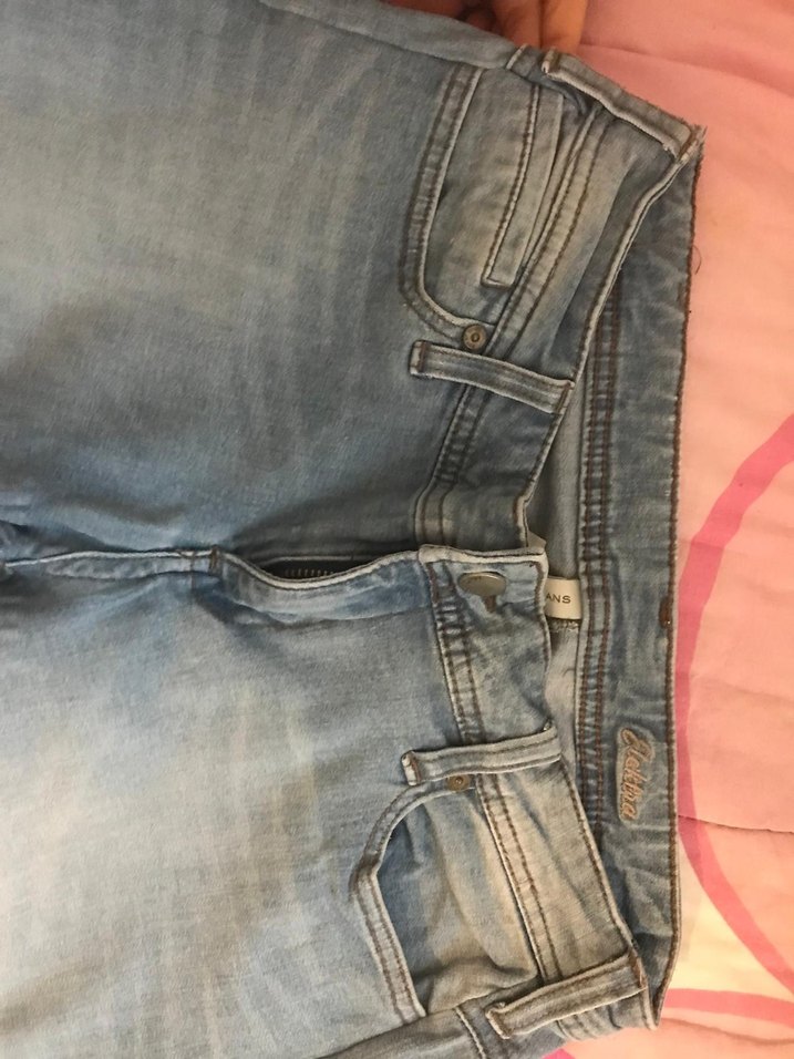 mango jeans vintage pantolon - Görsel 2