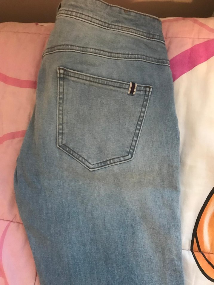 mango jeans vintage pantolon - Görsel 5