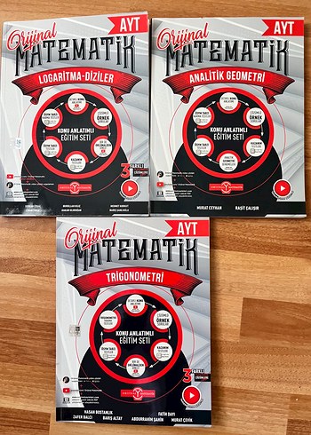 Orijinal AYT Matematik Konu Anlatımlı Eğitim Seti