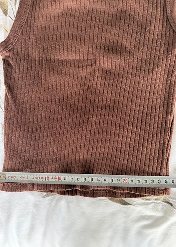 Stradivarius Kahverengi Triko Atlet - Görsel 6