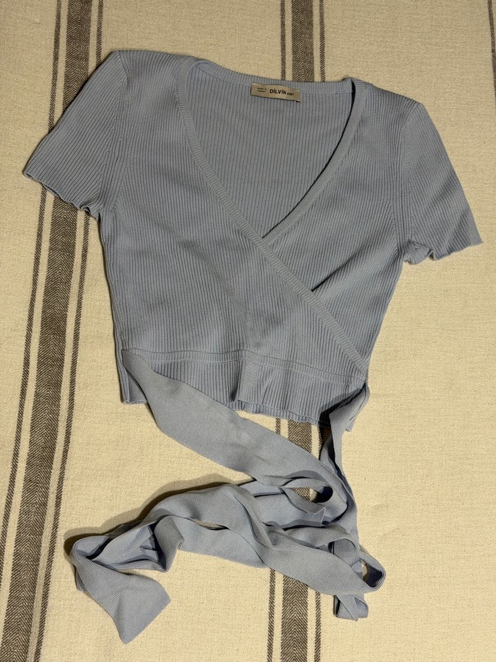 Dilvin Std Bebe mavisi bluz - Görsel 3