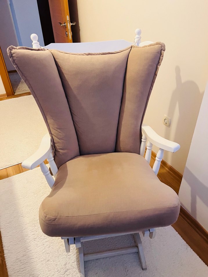 Desensiz sallanan sandalye ve sallanan ayak tabure takım - Görsel 2