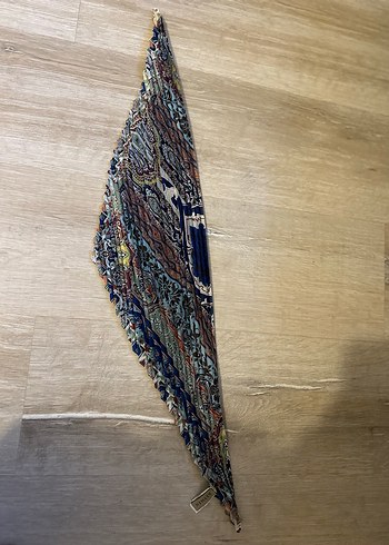 Beymen Marka Kendinden Katlı Çok Renkli Kadın Fular - Görsel 2