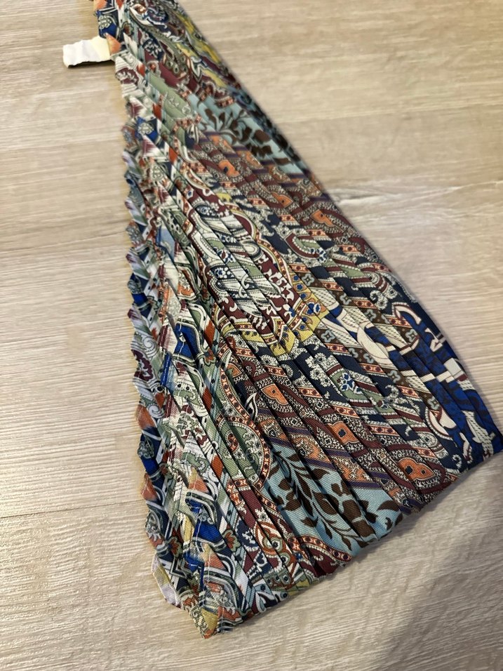 Beymen Marka Kendinden Katlı Çok Renkli Kadın Fular - Görsel 5