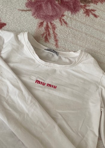 Uzun Kollu Beyaz Kız Çocuk Tişörtü - Görsel 3