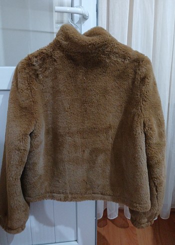 36 Beden camel Renk Pull&Baer peluş ceket