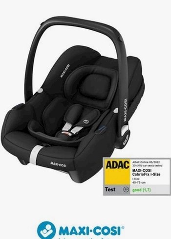 0 - 13 kg Beden siyah Renk Maxi-Cosi Cabriofix i size Bebek Puset