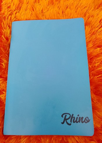 Rhino Mavi Çizgili Defter