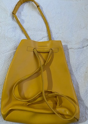 Hardal sarısı sırt cantası - Görsel 2