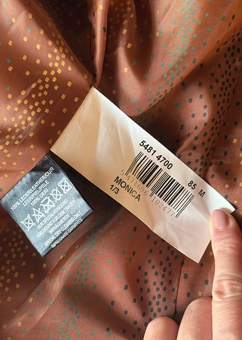 Deri Çeket Kadın DERİMOD yeni en son bu fiyatı veriyorum - Görsel 11