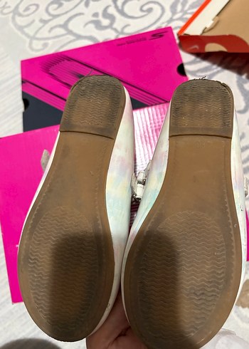 Kız Çocuk Pembe Minnie Baskılı Babet - Görsel 4