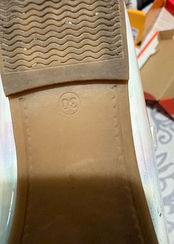 Kız Çocuk Pembe Minnie Baskılı Babet - Görsel 3