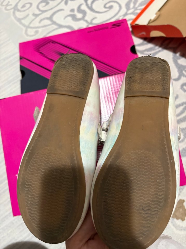 Kız Çocuk Pembe Minnie Baskılı Babet - Görsel 4