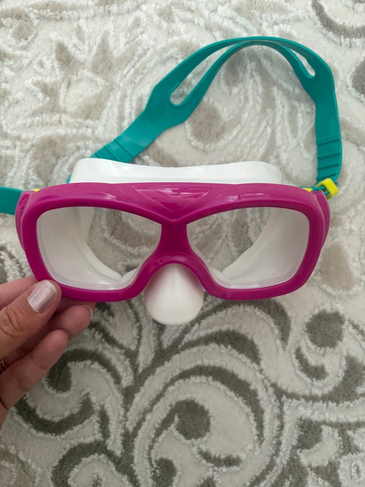 Pembe Minimalist Yüzücü Gözlüğü - Görsel 2