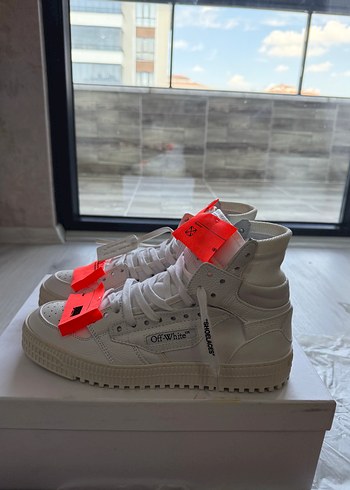 Beyaz Off-White erkek Spor Ayakkabı