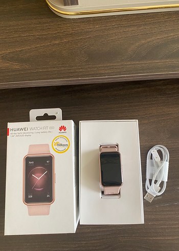Huawei Watch Fit Pembe Akıllı Saat