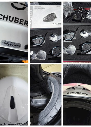 Schuberth C3 PRO Çene Açılır Mavi Kask - Görsel 2