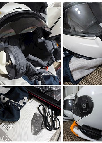 Schuberth C3 PRO Çene Açılır Mavi Kask - Görsel 7