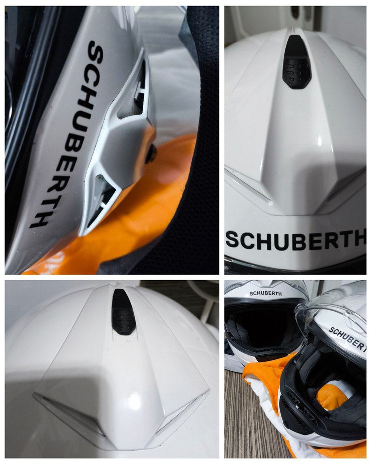 Schuberth C3 PRO Çene Açılır Mavi Kask - Görsel 4