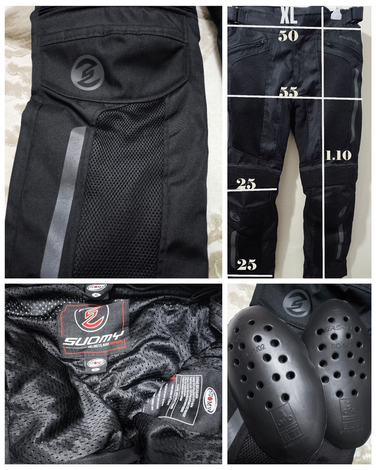 suomy xl beden erkek motorcu pantolon - Görsel 3