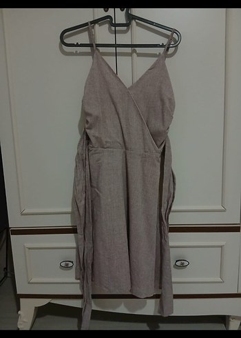Lila Keten Mini Elbise