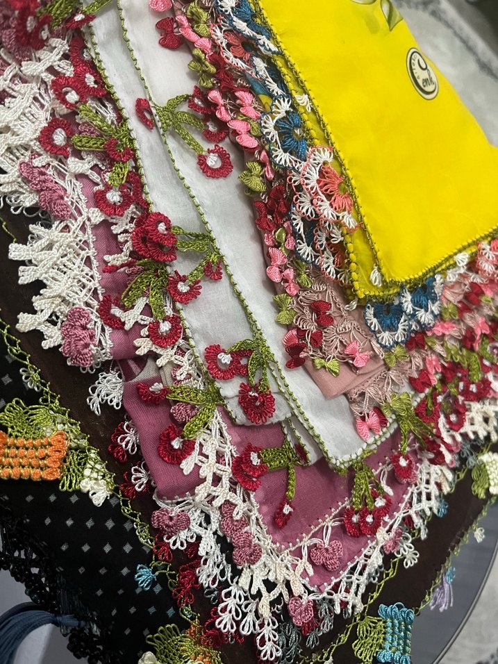 Çeyizlik iğne oyası 7 adet fiyatı - Görsel 2